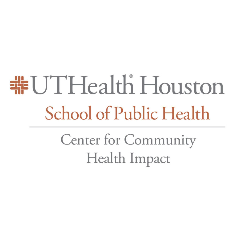 UTHealth Houston, School of Public Health, Center for Community Health Impact - full color logo